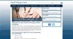 Desktop Screenshot of interxtherapycenter.com